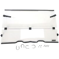 LEMA100-0014 - Moose Racing Full Folding Windshield For Polaris Ranger 400 4X4 2010-2014 - Clear