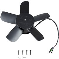 Image of Z4516 - Moose Racing Hi-Performance Cooling Fan For Can Am (BRP) Defender HD10 4X4 2016-2018 - Black