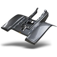 Image of 18957-30 - Maier Fender Unit For Yamaha YFZ350 1987-2006 Rear - Black/Carbon Fibre-Look