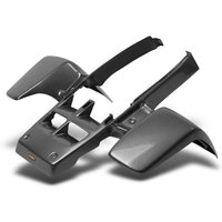 18968-30 - Maier Fender Unit For Yamaha YFZ350 1987-2006 Front - Black/Carbon Fibre-Look