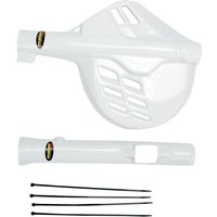 596201 - Maier Fork/Disc Guard Kit For Honda CR125 1985-1989 Front - White