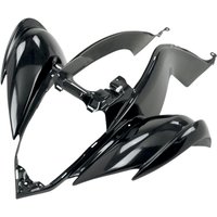 Image of 190010 - Maier Fender For Yamaha YFM 700 R 2012 Front - Black