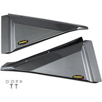 19041-30 - Maier Fender Flares For Yamaha YXZ 1000 R 2016-2020 Rear - Black/Carbon Fiber