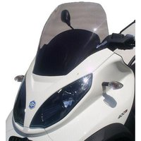 Image of BP007RCFN - Bullster Windshield/Windscreen For Piaggio MP3 125 2007-2008 62 cm (24-1/2") - Black Smoke