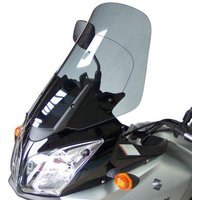 Image of BS087HPFG - Bullster Windshield/Windscreen For Suzuki DL 1000 2004-2007 53 cm (21") - Grey Smoke