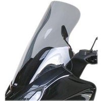 Image of BP007GTFG - Bullster Windshield/Windscreen For Piaggio MP3 125 2007-2008 71.5 cm (28-1/8") - Grey Smoke