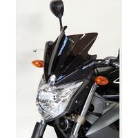 Image of BY139SVFN - Bullster Windshield/Windscreen For Yamaha XJ 6 2009-2016 25 cm (9-7/8") - Black Smoke