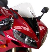 BY104DCIN - Bullster Double Curve Windscreen For Yamaha YZF-R1 1000 2004-2006 46 cm (18-1/8") - Clear