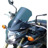 Image of BS123HPFN - Bullster Windshield/Windscreen For Suzuki GSR 750 2011-2016 36.5 cm (14-3/8") - Black Smoke