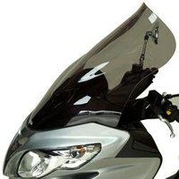 Image of BS104HPFG - Bullster Windshield/Windscreen For Suzuki AN 400 2007-2009 75 cm (29-1/2") - Grey Smoke