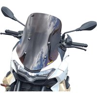 Image of BG014HPFN - Bullster Windshield/Windscreen For Moto Guzzi V100 1050 Mandello 54.5 cm (21-1/2") - Black Smoke