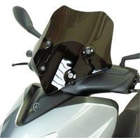Image of BY136RCFN - Bullster Windshield/Windscreen For Yamaha VP 125 2007-2010 37.5 cm (14-3/4") - Black Smoke