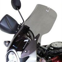 Image of BH136HPFG - Bullster Windshield/Windscreen For Honda XL 700 V 2008-2013 - Grey Smoke