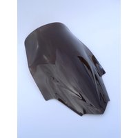 Image of BY090HPFN - Bullster Windshield/Windscreen For Yamaha FZS 1000 2001-2005 41 cm (16-1/8") - Black Smoke