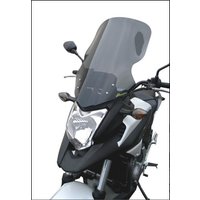 Image of BH164HPFG - Bullster Windshield/Windscreen For Honda NC 700 X 2012-2013 53 cm (21") - Grey Smoke