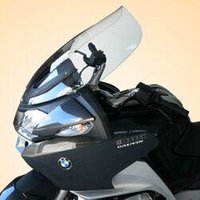 Image of BB052HPIN - Bullster Windshield/Windscreen For BMW R 1200 RT 75 cm (29-1/2") - Clear