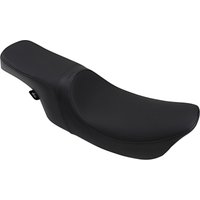 Image of 0801-0367 - Drag Specialties Predator Smooth 2 Up Seat For Harley Davidson FLHR 1340 1997-1998 - Black