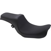 4666 - Drag Specialties Predator III Slip Stop Seat For Harley Davidson FLD 1690 2012-2013 Smooth - Black