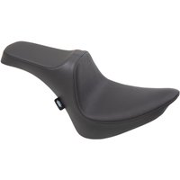 Image of 0802-1365 - Drag Specialties Predator III Seat For Harley Davidson FLST 1340 1987-1990 Smooth - Black