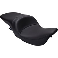 Image of 08011508-4676E - Drag Specialties Freedom Smooth Touring Seat For Harley Davidson FLHR 1340 1997-1998 - Black