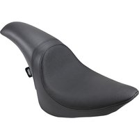 Image of 0802-0927 - Drag Specialties Predator Smooth Seat For Harley Davidson FLST 1340 1987-1990 - Black