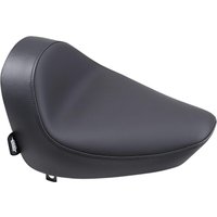 Image of 0802-0990 - Drag Specialties Smooth Solo Seat For Harley Davidson FLST 1340 1987-1990 - Black