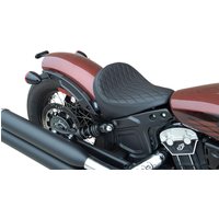 0810-2257 - Drag Specialties Bobber Solo Seat For Indian Scout 60 2021-2022 Diamond - Black