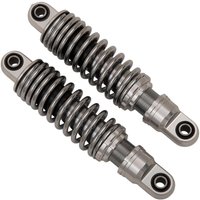 C16-0149 - Drag Specialties Premium 10.5" Shocks For Harley Davidson FLHR 1340 1994-1998 Rear 267.00 mm (10.50") - Black/Chrome
