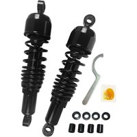 Image of C16-0132NUGB - Drag Specialties Replacement Shock Absorber For Harley Davidson FXLR 1340 1987-1994 Rear 318.00 mm (12.50") - Black