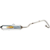 041179 - FMF Mini Powercore 4 Exhaust System With Spark Arrestor For Honda CRF70F 2005-2012 - Silver