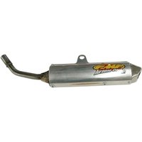Image of 025067 - FMF Turbinecore 2 Silencer For KTM SX105 2007-2010 - Silver