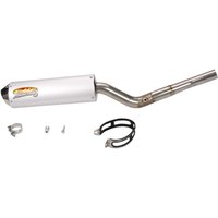 Image of 043010 - FMF Powercore 4 Silencer For Suzuki DRZ400 2000-2004 - Silver