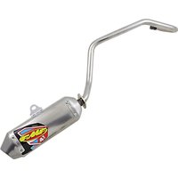 Image of 042380 - FMF Mini Factory 4.1 Stainless Steel Exhaust System For Suzuki DRZ110 2003-2005