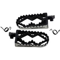 253116-1 - IMS Adventure Series Footpegs For Suzuki DL 1000 2007 - Black/Silver