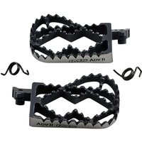 253116-2 - IMS Adventure Series Footpegs For Suzuki DL 1000 2007 - Black/Silver