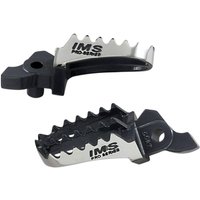 295517-4 - IMS Pro-Series Footpegs For Suzuki RMZ450 2005-2007 - Black/Silver