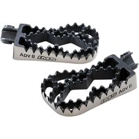 253301-2 - IMS Adventure Series Footpegs For Husqvarna 701Supermoto 2016-2022 - Black/Silver