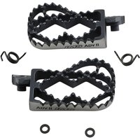 252602-2 - IMS Adventure Series Footpegs For BMW R 1100 GS 1993-1999 - Black/Silver