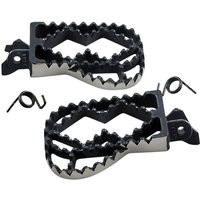 252601S-2 - IMS Adventure Series Footpegs For BMW F 650 GS 2005-2012 - Black/Silver