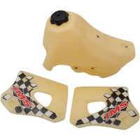 113128-N2 - IMS Fuel Tank For Kawasaki KDX250 1995-1999 12.9 Litre (3.4 US gal.) - Off-White