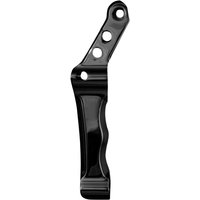 Image of SM-HDRBM11.5LB - Speed Merchant Radial Front Brake Caliper Mounts For Harley Davidson FLD 1690 2012-2013 Left - Black