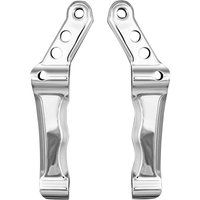 Image of SM-HDRBM11.5DDP - Speed Merchant Radial Front Brake Caliper Mounts For Harley Davidson FLD 1690 2012-2013 Left Or Right - Polished