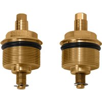Image of SM39A-3 - Speed Merchant Fork Preload Adjusters For Harley Davidson FXD 1340 1995-1998 - Gold