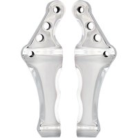 Image of SM-HDRBM13DDP - Speed Merchant Radial Front Brake Caliper Mounts For Harley Davidson FLD 1690 2012-2013 Left Or Right - Polished