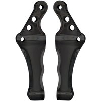 Image of SM-HDRBM13DDB - Speed Merchant Radial Front Brake Caliper Mounts For Harley Davidson FLD 1690 2012-2013 Left Or Right - Black
