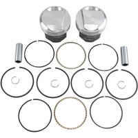 WK1666 - Wiseco High-Performance Piston Kit For Harley Davidson FLH +0.010" - Aluminum