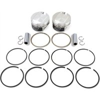 WK1747 - Wiseco High-Performance Piston Kit For Harley Davidson XL 1200 C 2004-2015 +0.010" - Aluminum