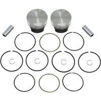 WK0215P1 - Wiseco Tracker Series Piston Kit For Harley Davidson FLH Electra Glide Standard 1984-1985 +0.010"