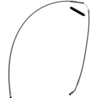 102-40-10004 - Barnett Stainless Steel Clutch Cable For Indian Chief 111 2014-2020 Standard - Silver