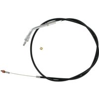 101-30-40024 - Barnett Vinyl Throttle/Idle Cable For Harley Davidson FLH 1340 1981-1984 84 cm (33") - Black
